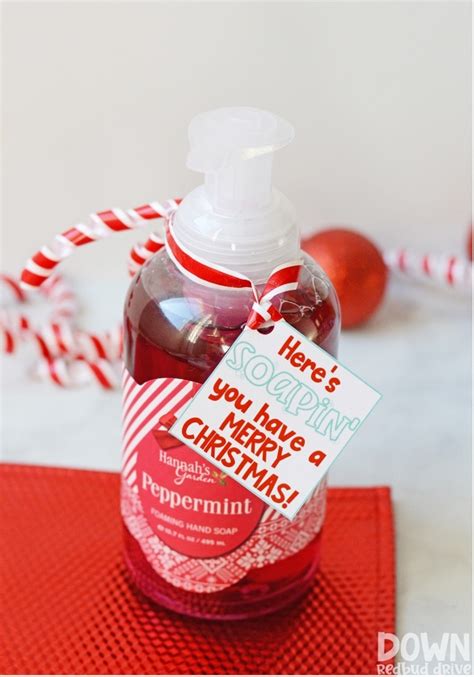 christmas gift hand soap